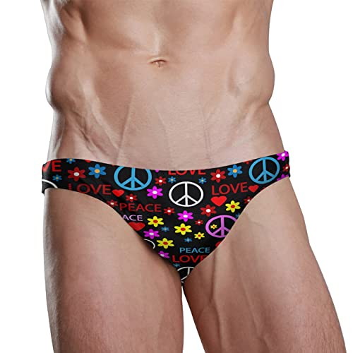 Mens Swim Briefs Sexy Swim Bikini Swimwear for Men Swimsuit with Drawstring S-XL