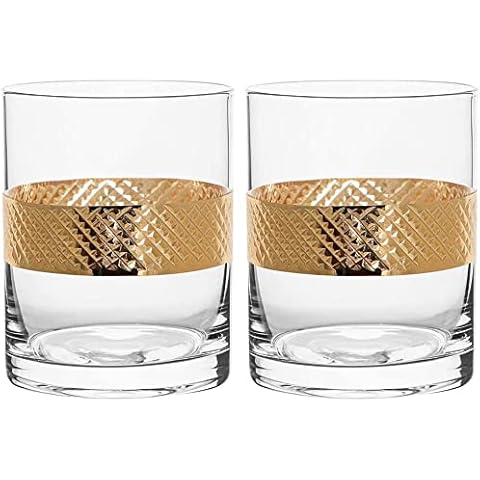 Whisky Tumbler Glass Set of 2 Cover