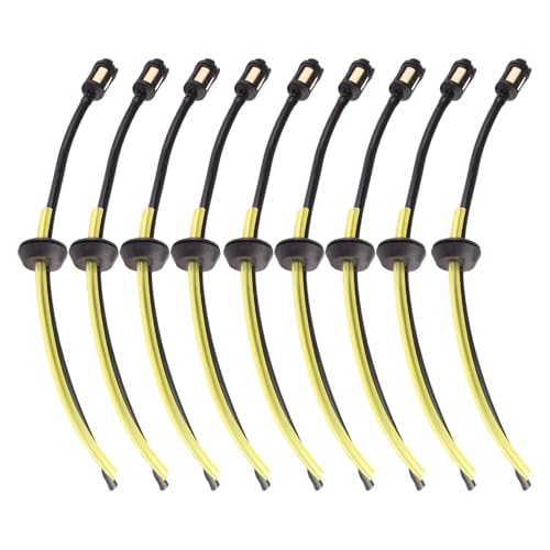 Kit 9 pièces durites essence universelles tondeuse débroussailleuse avec filtres carburant – tuyaux remplacement diamètre 18-19 mm compatibles moteurs...