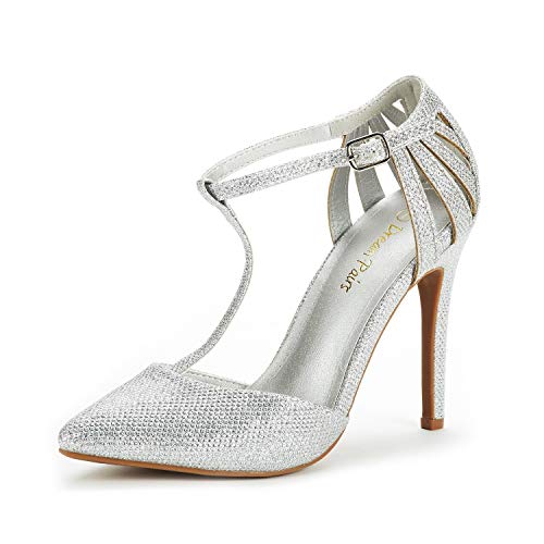 DREAM PAIRS Women's Oppointed-Mary Pump Shoe