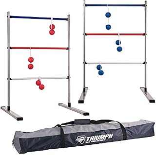 Triumph Press Fit Ladderball Set - Includes 6 Soft Bolas and Carry Case