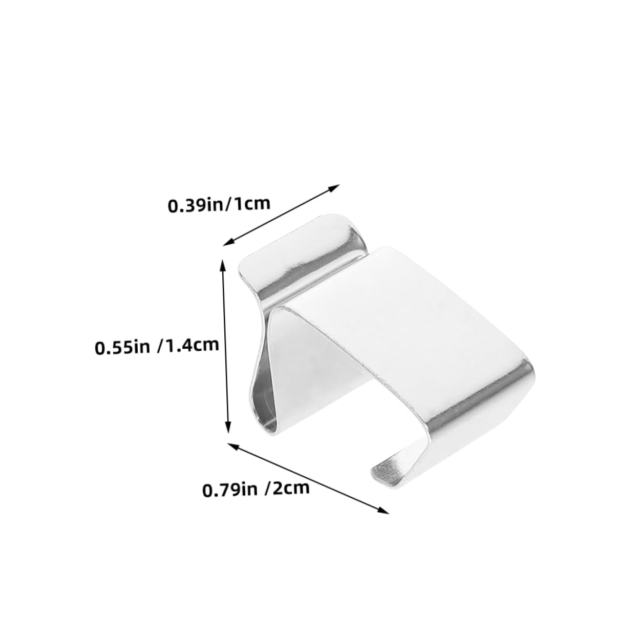 KONTONTY 20Pcs String Light Hooks Durable Gutter Hangers for Outdoor Decorations Easy Installation for Festivals Compact Design for Home and Garden Use