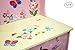 Fantasy Fields - Hand Crafted & Painted Kids Storage Bench Seat - Magic Garden