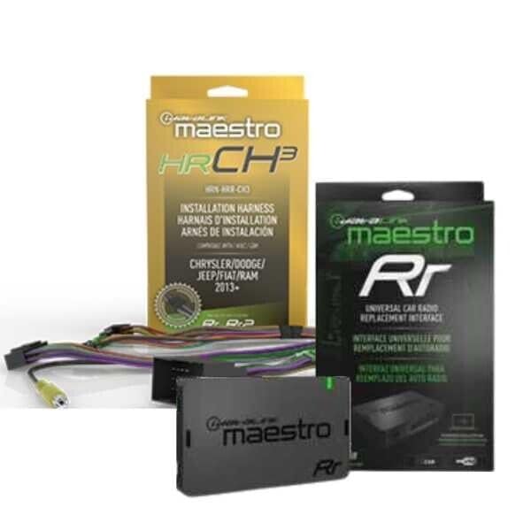 ADS-MRR + HRN-HRR-CH3 Installation 'T'-Harness for Select Chrysler Dodge Jeep 2013 & UP