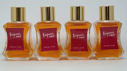 Dana Toujours Moi Eau de Cologne Splash for Women 0.5 fl oz / 15 mL Each (4 Pack)