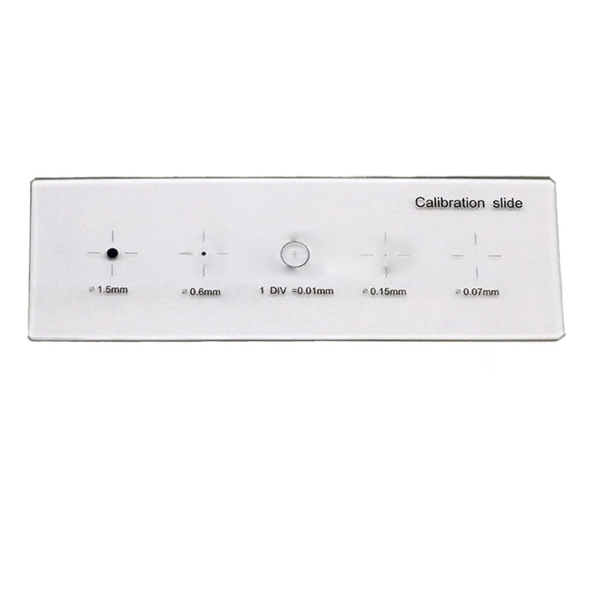 Microscope Microscope Micrometer Reticle Metallographic Calibration Sheet Micrometer 0.01mm