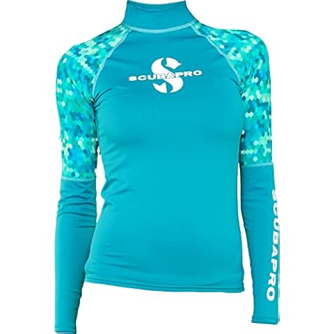 SCUBAPRO Rash Guard Langarm Herren Slim Fit UV-Shirt Cover