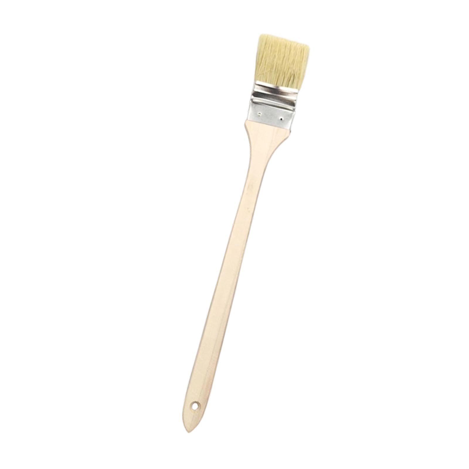 Curved Head Scrub Brush Extended Reach Cleaning Brush Clean Tool with Comfortable Wooden Grip for Deeply Cleaning Scrub