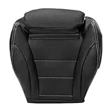 GXARTS Driver Side Bottom Perforated Leather Seat Cover Replacement Black Fit for Mercedes Benz C Class C250 C300 C350 C350e C400 GLC300 GLC300e GLC350e GLC43 AMG GLC63 AMG S 2015 2016 2017-2021