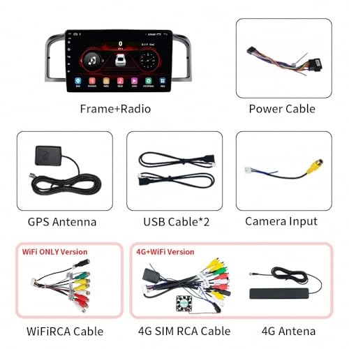 Navegación Carplay coche para Lifan 620 con Bluetooth AUX 7