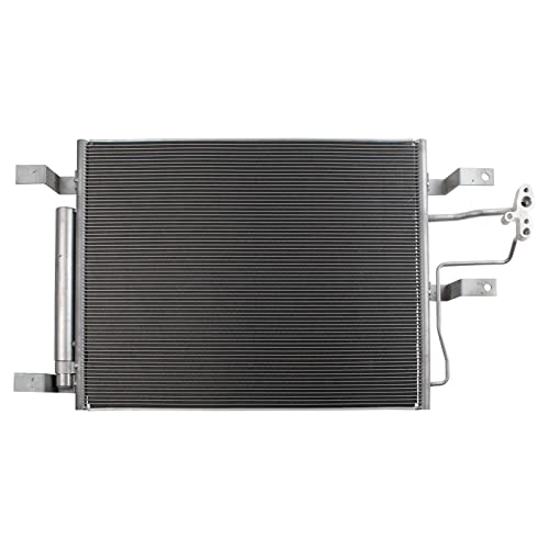 Image of TRQ Air Conditioning A /C Condenser Receiver Drier Compatible with 2014-2018 Ram 2500 3500
