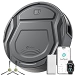 Lefant M210 Pro+ Robot Vacuum Cleaner, 4000Pa Strong Suction, PreciSense Obstacle Avoidance, 200 Mins Runtime, 7.9 cm Thin 28cm Diameter, Self-Charging, Quiet, for Pet Hair and Hard Floors, Dark Grey