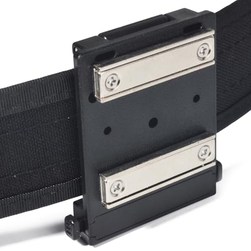 HYS Starke magnetische Werkzeughalterung, Clip-On Gürtel/MOLLE System Magnet Holster, für Hammer, Schrauben, Nägel, Zange, Schraubendreher, Schraubenschlüssel, Bandmaß, Kelle, Bohrer