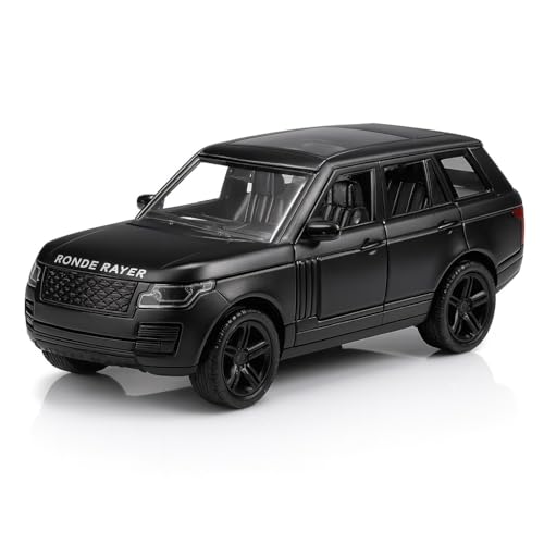 Image of 1:36 Scale Range Rover Toy Car - Die-Cast Alloy Pull-Back SUV Model with Lights & Sound, Openable Doors - Metal Toy Car for Kids, Boys & Collectors 【Color As Per Stock】