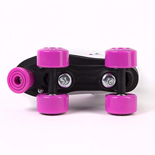 Image of Skate Gear Extra Support Quad Roller Skates for Kids and Adults (Purple, Youth 2)