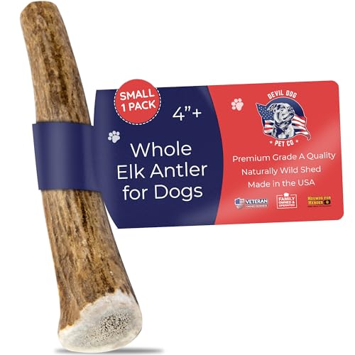 Devil Dog Pet Co. Elk Antlers for Dogs, Beast 10