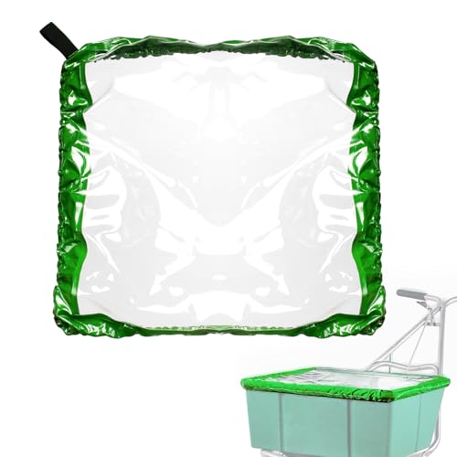 TOSRWGLL 092128 Spreader Cover Replacement for Lesco 80 LB Walk-Behind Fertilizer Spreader 101186,705699 & 091186,Waterproof Hopper Cover Fit for Lesco Lawn Spreader Parts