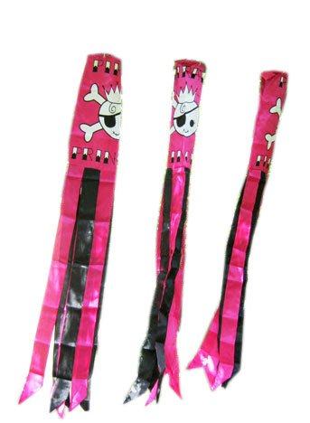Pink Pirate Princess Windsocks 60 inch