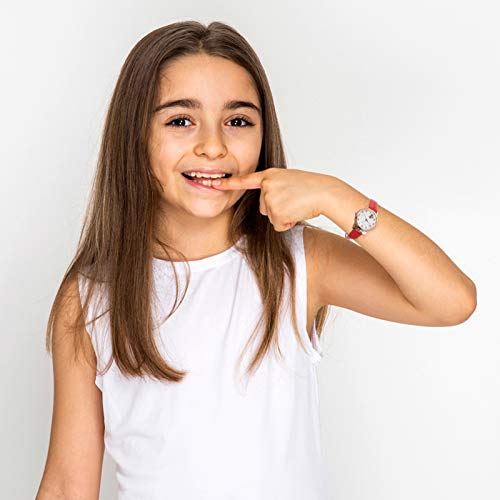 VILLCASE Relógio de Quartzo Luminoso Infantil Cartoon Relógios de Pulso para Meninas Relógio de Puls