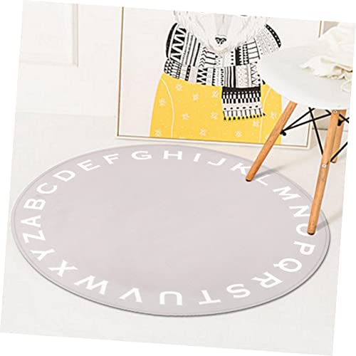ibasenice Ronde Tapijt Ronde Kids Tapijt Baby Vloermatten Voor Kruipen Vloerkleed Keuken Tapijten Kinderbox Mat Activiteit Mat Pasgeboren Kinderen Spelen Tapijt Ronde Kruipen Tapijt - Afbeelding 8