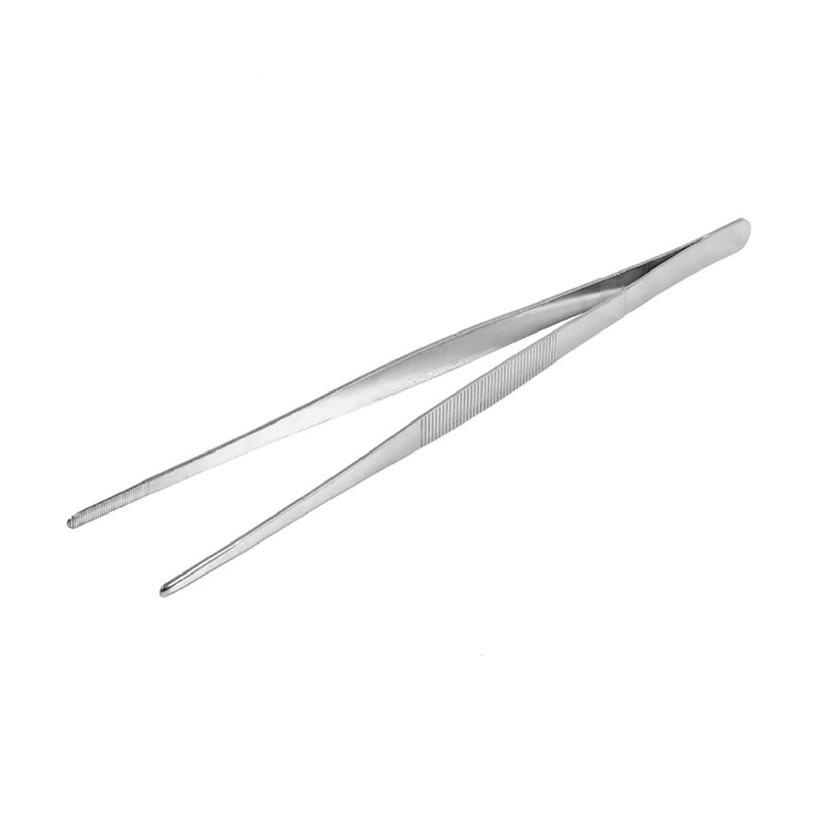 Smbcgdm Grain Cooking Tweezers Tongs 16/20/25/30Cm Toothed Tweezers Stainless Steel Grill Tweezers Long Food Tongs Barbecue Bbq Tool Barbecue Tweezer Kitchen Cooking Tweezers 30Cm
