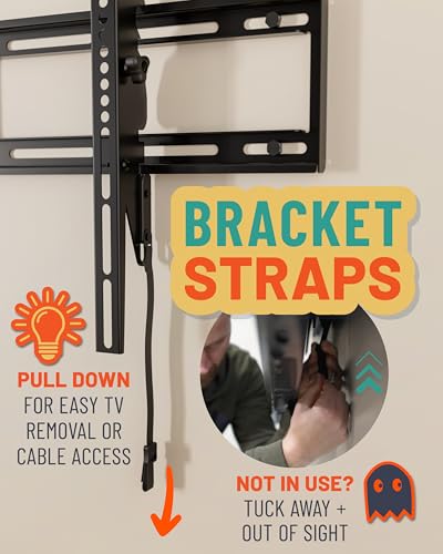 Image of ECHOGEAR XL Tilting TV Wall Mount for 42 inch-90 inch TVs up to 130lbs, 10 deg Tilt