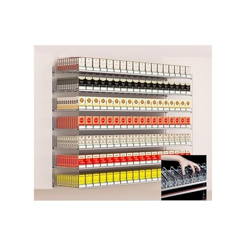 Présentoir automatique de supermarché à poussoir pour cigares 32cm