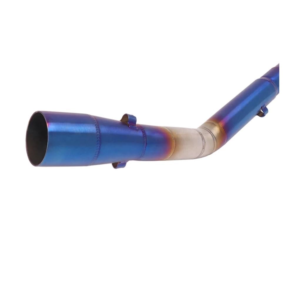 Tuyau Liaison D'échappement Silencieux D'échappement AV&Ant De 51 Mm pour Moto pour YZF R15, R125, MT-15 V3, V4 (2020-2024)