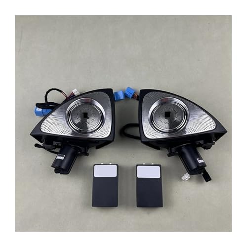 7/64 Colours LED Air Vent Rotary Treble Compatible with Mercedes Benz S-Class W222 S350 S450L S500 S560 2014-2020 RGB Interior Ambient Light(7 Colors,Rotary Treble)