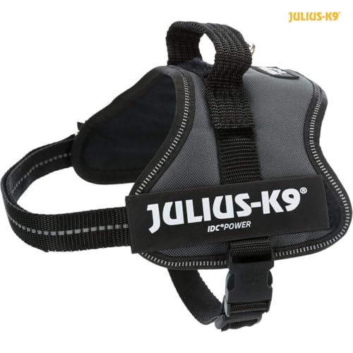 K9 Powergeschirr, Größe: XS/Mini-Mini, Anthrazit