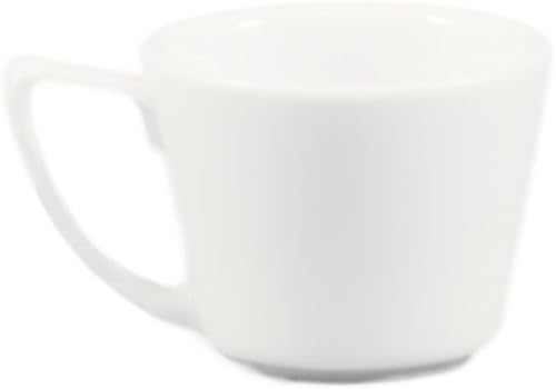 Miniatura 2 de CAC China CTC-45-P Taza de té de porcelana estilo chino de 4.5 onzas, 2-78 x 2-38 pulgadas, súper blanco, caja de 36