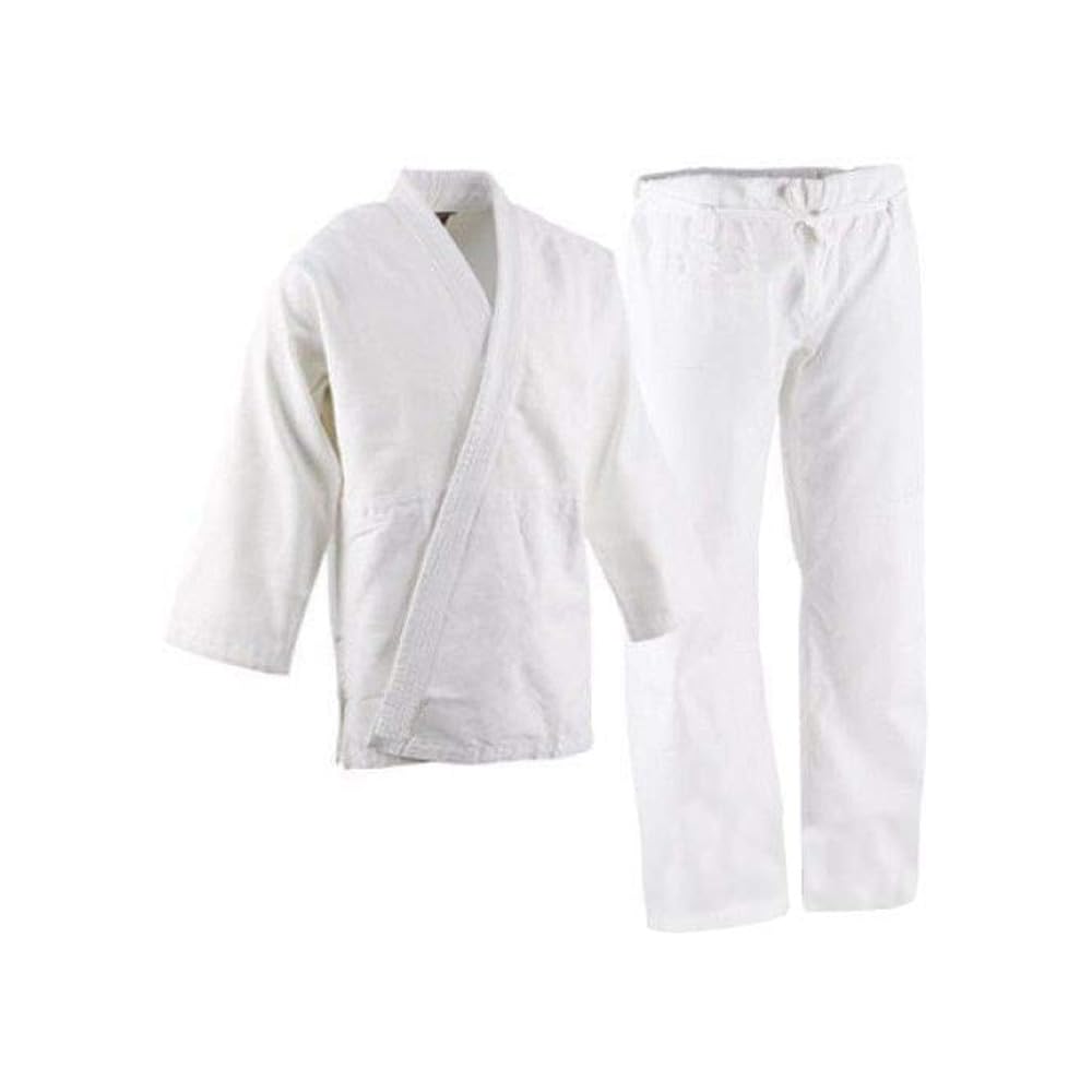 TMAProfessional Kimono - Heavyweight Karate Canvas Uniform - 100% Advanced Cotton Karate Gi 14 oz Adult and Kids White