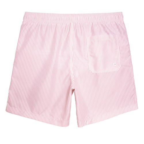Image of maamgic Mens Slim Fit Swim Shorts Swim Trunks 7 inch Quick Dry Mens Bathing Suits with Mesh Lining
