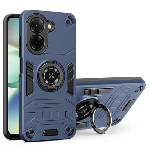 Xiaomi Redmi A5/POCO C71pdbP[X tیP[X ~^[O[h wϏՌJo[ ȕیJo[ LbNX^ht(Blue)