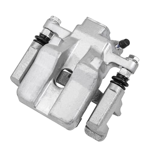 Image of Detroit Axle - Rear Passenger Side Brake Caliper w /Bracket Replacement | for 2013-2017 Toyota Camry Avalon Lexus ES300h ES350