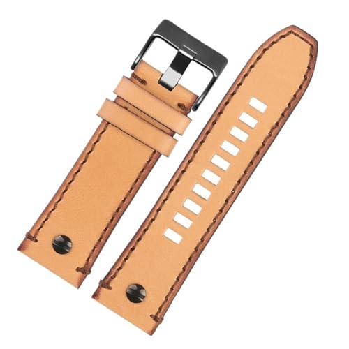 [X] fB[[voh DZ7413 DZ4318 DZ4343 DZ4323 DZ4476 Be[WU[guEXgbvYANZT[ 24mm 26mm 28m(Light brown black,22mm)