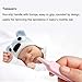 YIVEKO Baby Nail Kit, 4-in-1 Baby Nail Care Set with Cute Case, Baby Nail Clippers, Scissors, Nail File & Tweezers, Baby Manicure Kit and Pedicure kit for Newborn, Infant, Toddler, Kids-Owl Pink