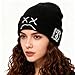 Benjiuun Fashion Autumn Winter Warm Beanie Hats Embroidery Cotton Caps Men Women Knitted Hip Hop Hats Black