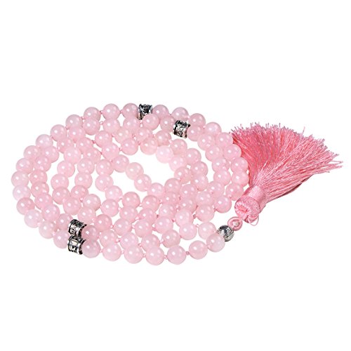 Fukugems mala Perlen Kette für Damen Mann, Mala Armband,...