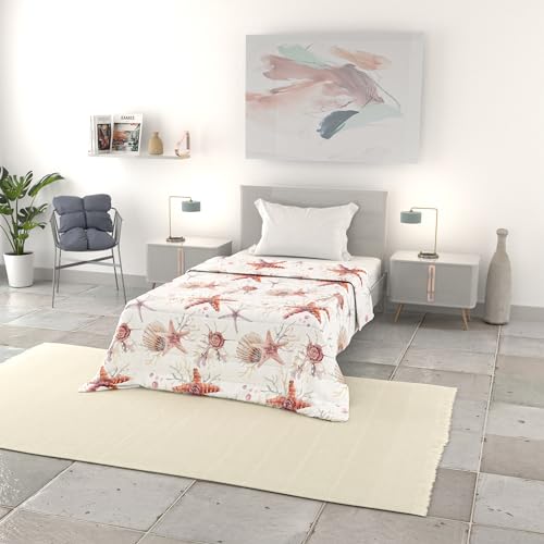 Trapuntino Estivo Linea BASIC Made in Italy Copriletto Stampato in