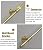 Stair Gold Pipe Handrail, Wall Mount Support Loft Stair Hand, Grab Bar Non-Slip Stairs Handrail for Elderly/Senior, Indoor Exterior Handicap Railing (Size : 400cm(13ft))
