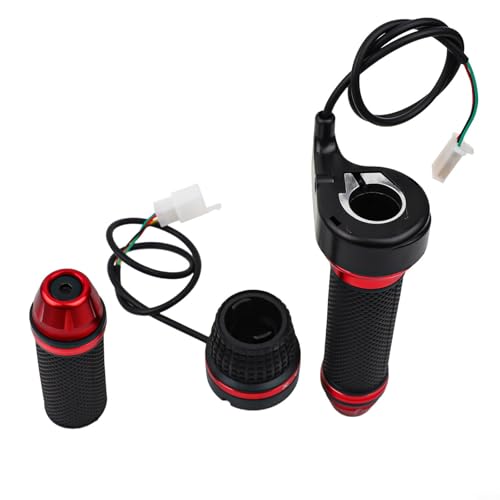 ZYNCUE 1 par de empuñaduras de acelerador eléctrico para bicicleta eléctrica, 4 marchas