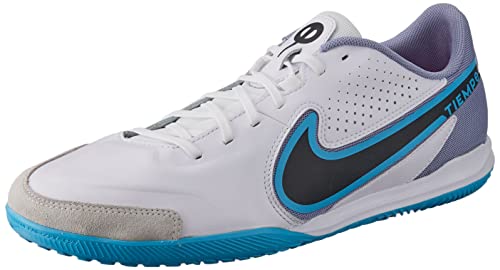 NIKE Tênis unissex Tiempo Legend 9 Academy Ic, branco, preto, azul báltico, rosa, tamanho 42