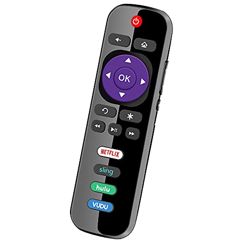 BOMAZ CRC280 Remote Replacement Control for TCL Roku Smart TV with TCL Roku Smart 4K Ultra HDR LED HDTV 28 32 40 43 48 49 50 55 60 65 75 85 inch 720p 1080p 3 4 5 6 Series TCL Roku TV