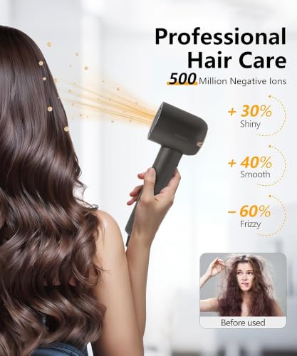 Image of High Speed Hair Dryer 160000 RPM Brushless Motor