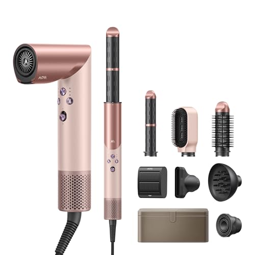 Trattamento termico con essenza per capelli: Il pettine infusore di essenze distribuisce uniformemente i nutrienti sui capelli, mentre il delicato flusso d'aria calda ne favorisce la penetrazione. I capelli secchi e fragili risultano più lisci e luminosi dopo l'uso.