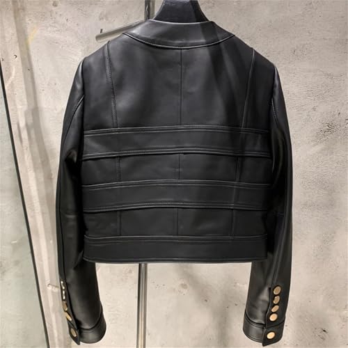 Women's Sheepskin Blouson Jacket - Office Leather Blazer Coat In Natural Lambskin C11 S steampunk buy now online Women's Sheepskin Blouson Jacket - Office Leather Blazer Coat In Natural Lambskin C11 S steampunk buy now online