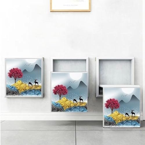 Wall Mounted Entryway Shoe Bench Seat,Entryway Stool Solid Wood Folding Stool Chair Shoe Changing Stool,Invisible Folding Chair,Easy to Install for Hallway Chair Hall Kitchen Bathroom(35.3*41.5cm, J)