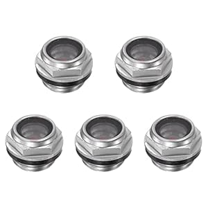 Sourcing Map 5Stk Luftkompressor Ölstandsanzeiger