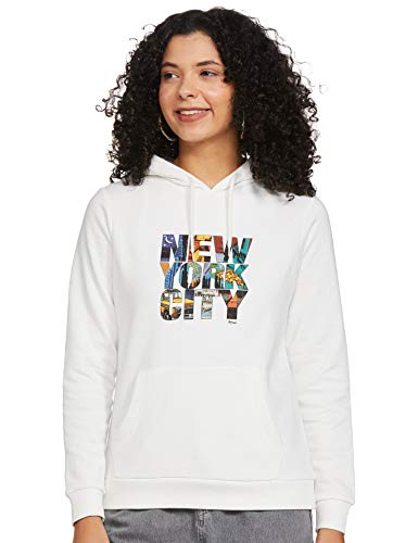 Image of Mode By Red Tape Women's Cotton Hooded Neck Sweatshirt